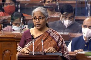 Sitharaman to present statement on demands for grants for current fiscal in LS