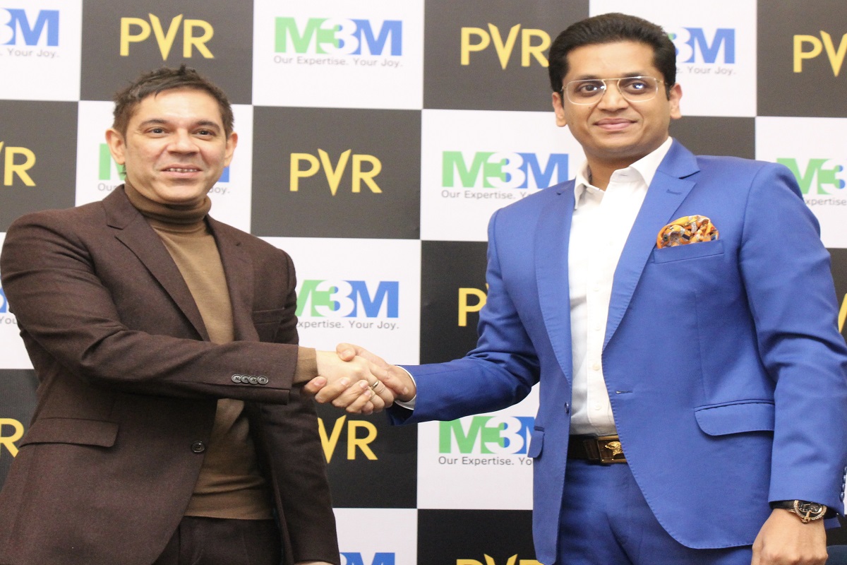 PVR signs an agreement with M3M India to set-up an 8-screen multiplex at M3M 65th Avenue