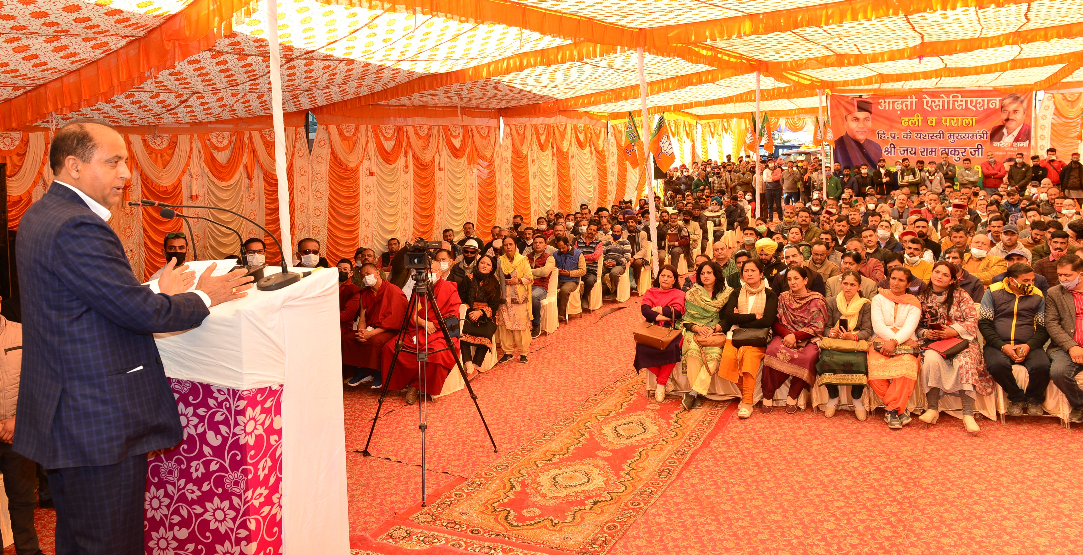 Jai Ram lays foundation of Dhalli tunnel to ease congestion in Shimla