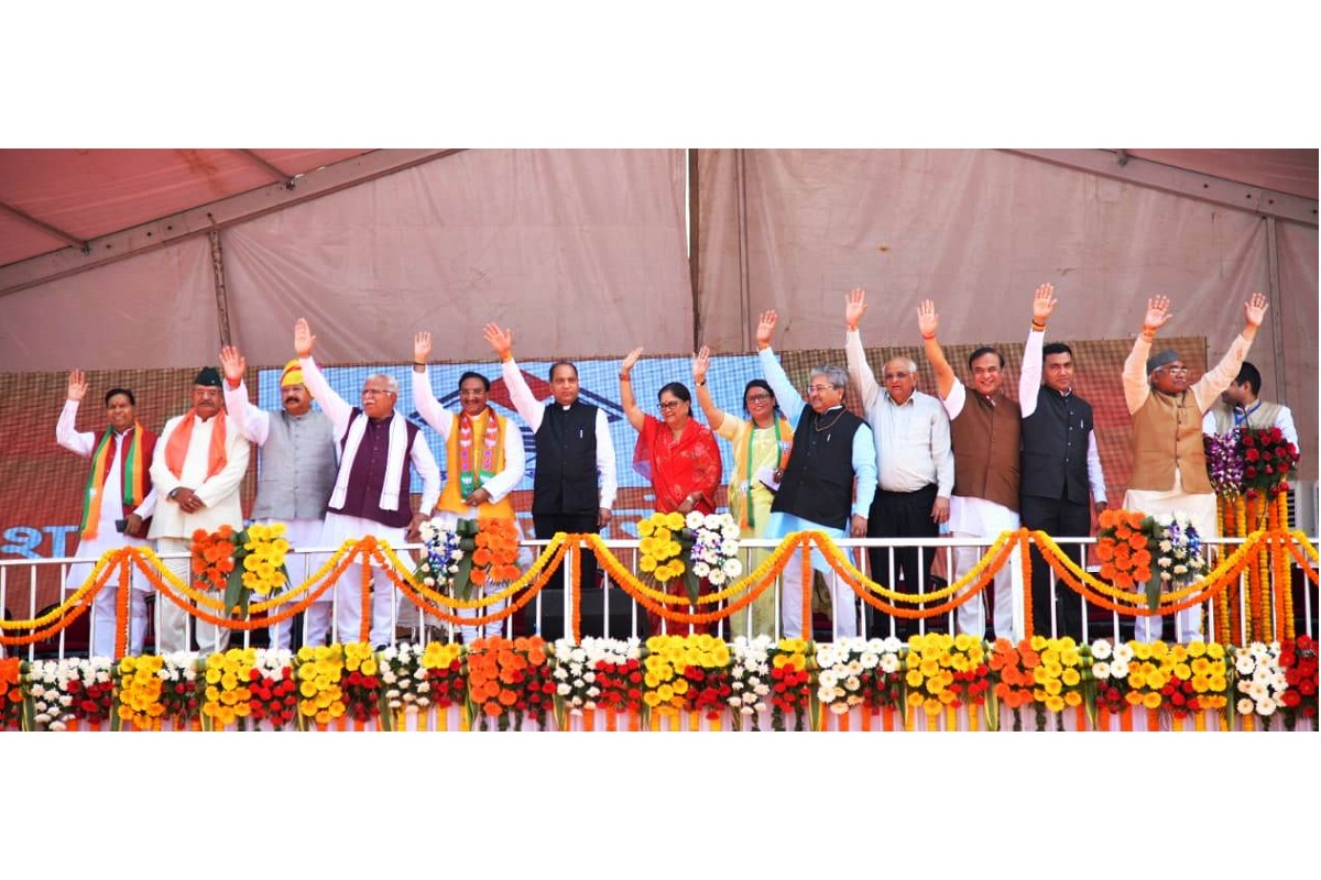 Jai Ram congratulates Pushkar Singh Dhami on being sworn in as Uttarakhand CM