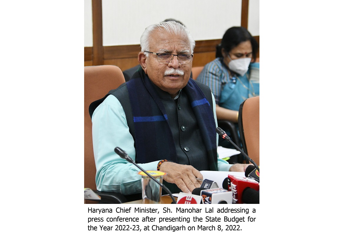 Haryana Budget for 2022-23 focused on uplifting poorest of the poor: Khattar