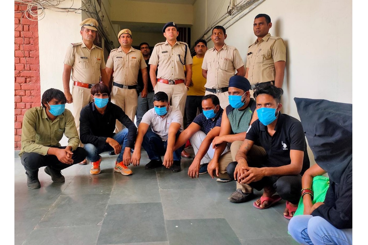 8-member drug peddlers gang busted, 105 kg marijuana recovered