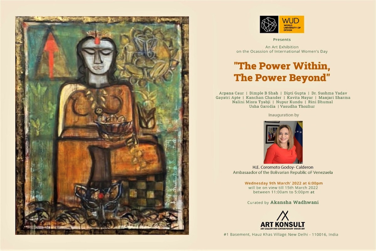 WUD presents an art exhibition on International Women’s Day, ‘The Power Within, The Power Beyond’
