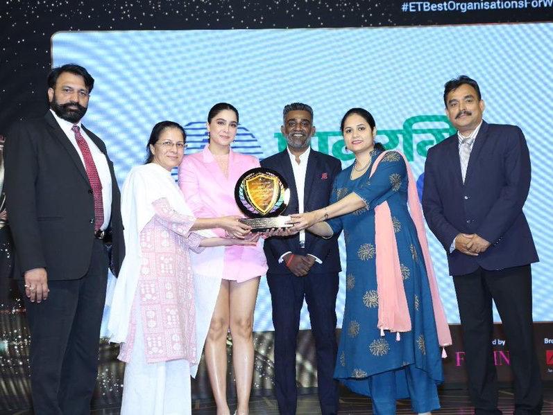 POWER GRID Rated as Best organisation for Women for the year 2022