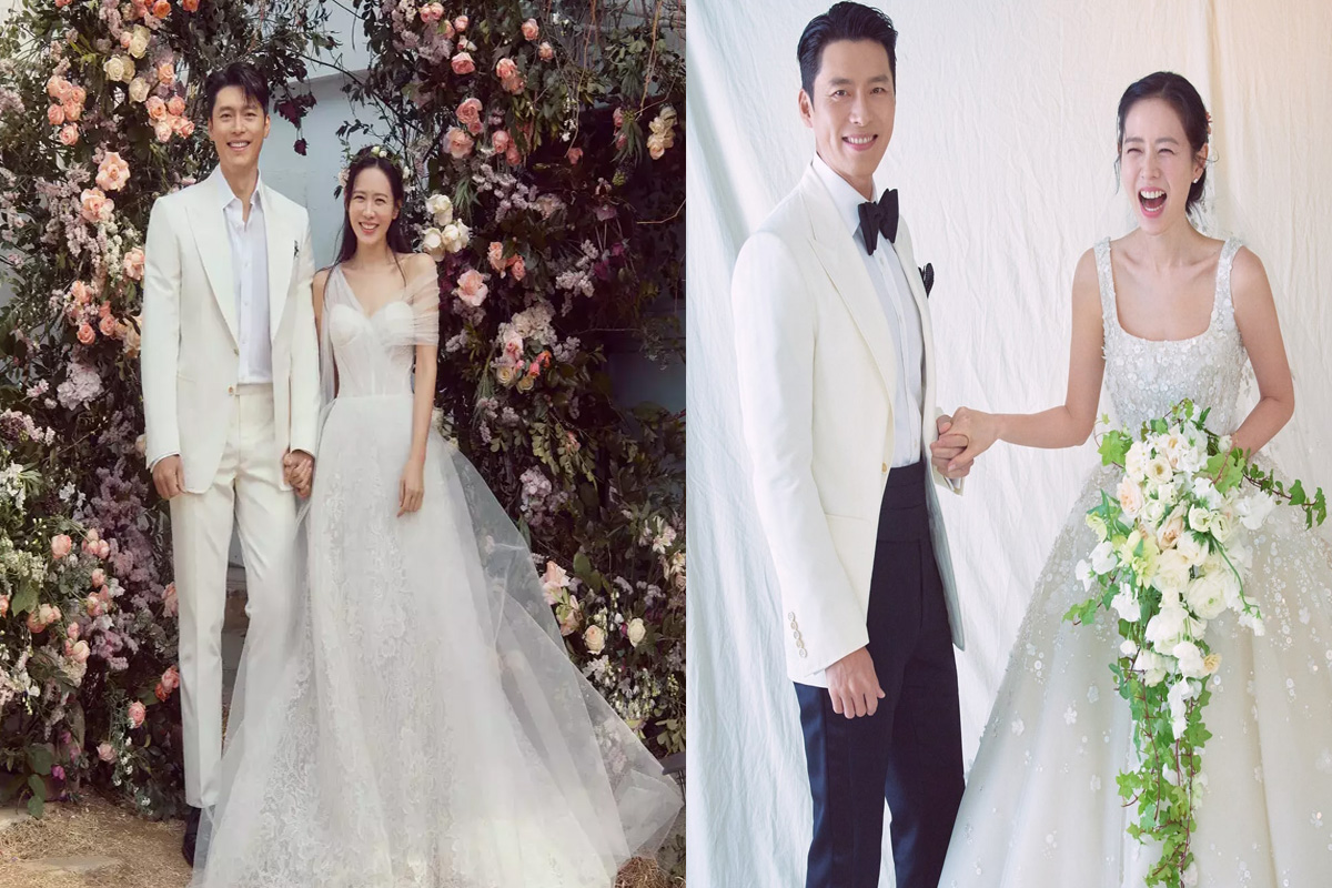 S. Korean stars Hyun Bin and Son Ye-jin tie knot