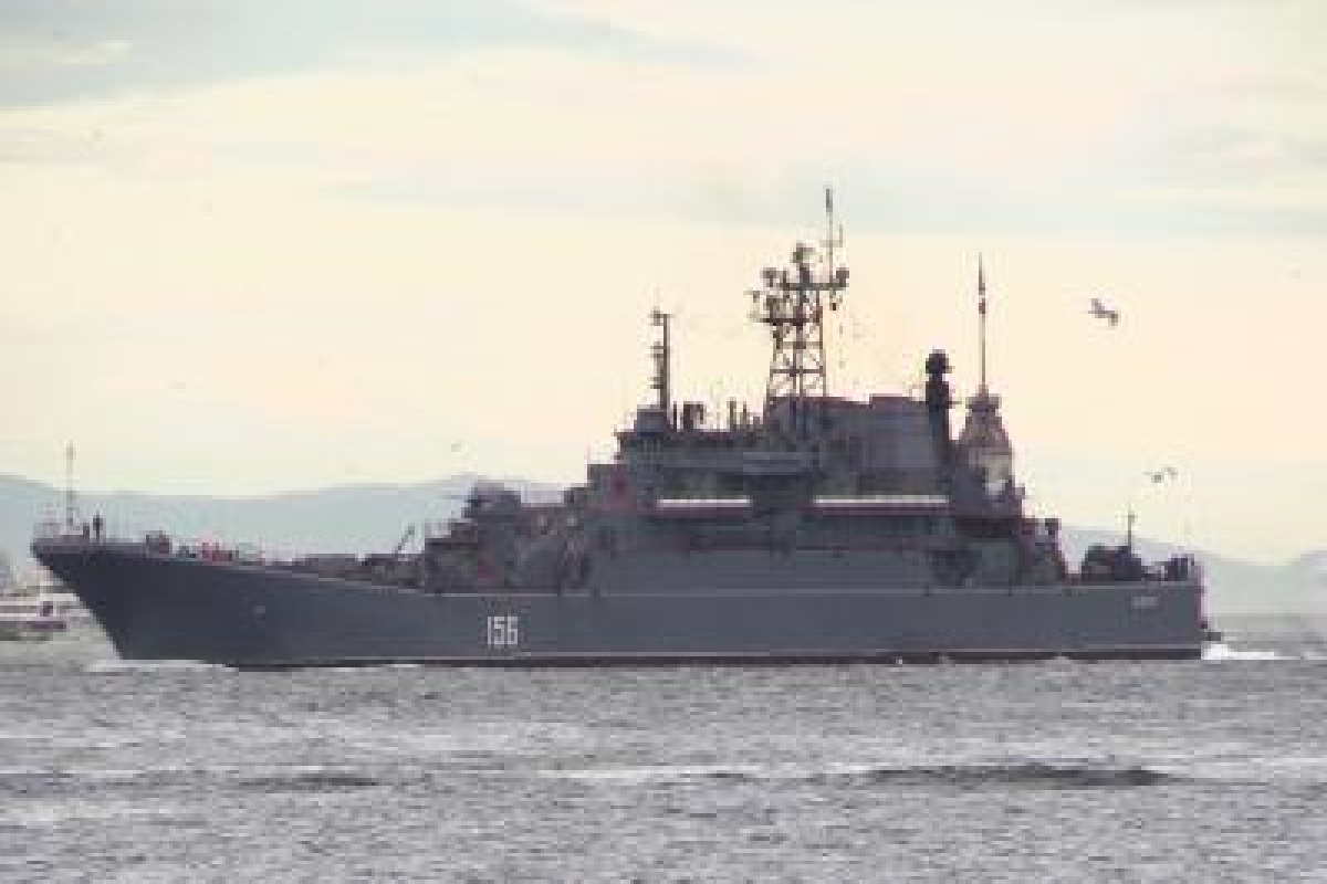 Russian warships preparing for Black Sea landing in Odessa