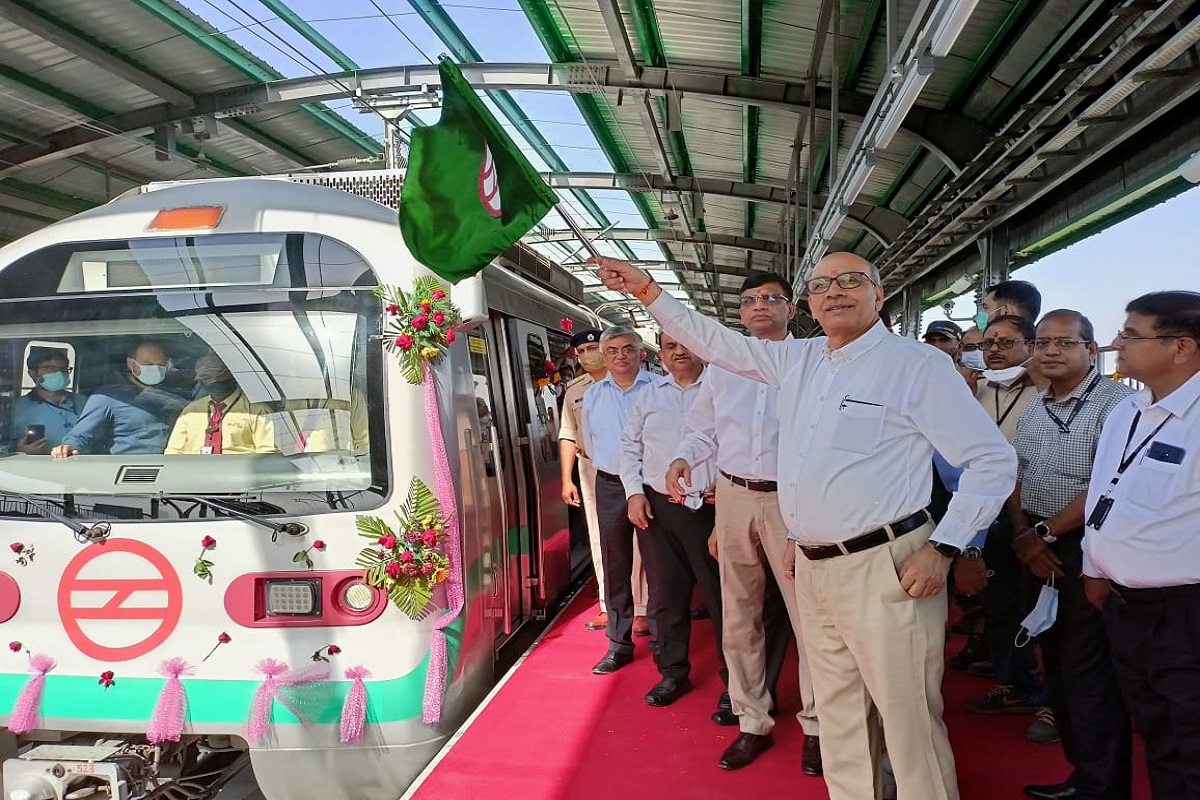 DMRC inaugurates additional interchange station at Punjabi Bagh connecting green & pink line