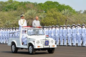 Indian Navy safeguarding country’s interests with resolve & tenacity: President