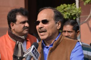 Adhir demands imposition of Art 355 in state