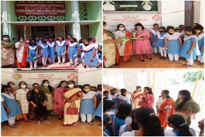 Awareness programme on menstrual hygiene for visually impaired girl students