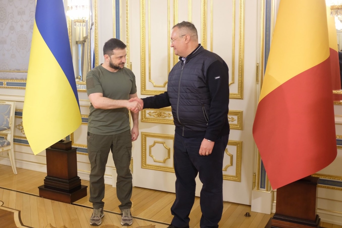 Zelensky, Romanian PM discuss support for Ukraine
