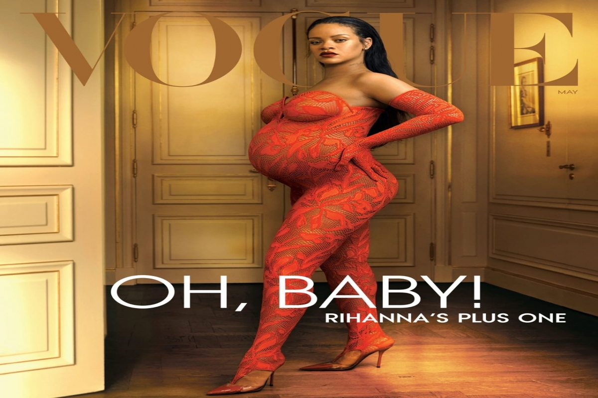 Rihanna redefines what pregnant women can wear in cover shoot
