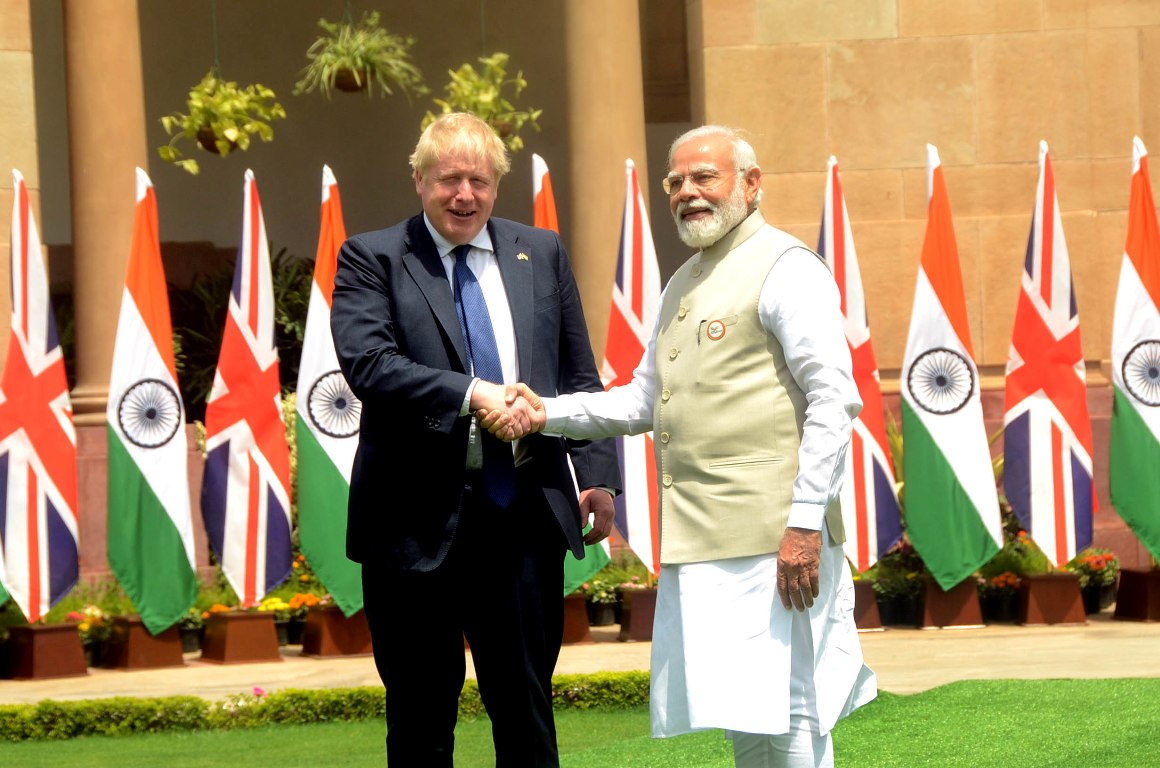 Modi, Johnson call for cessation of hostilities in Ukraine; free and rules-based Indo-Pacific