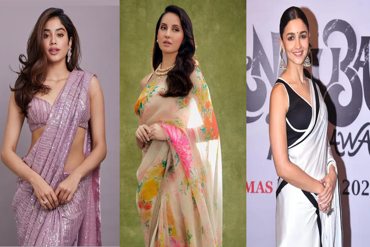 Celeb inspired sarees to glam up your look for summer parties