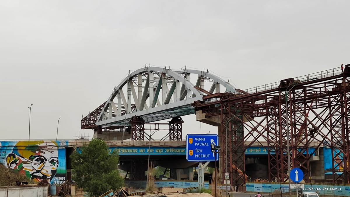 Special Steel Span installed for RRTS corridor