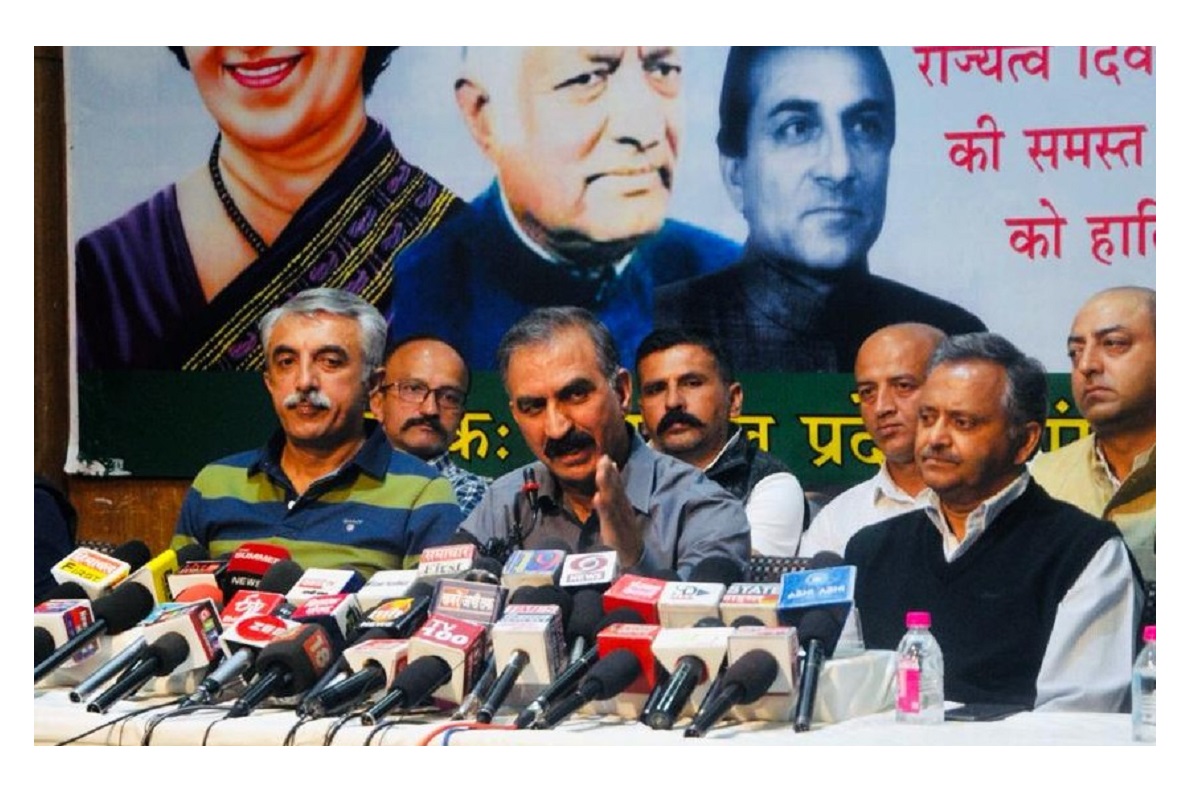 Cong to contest HP assembly elections without CM face