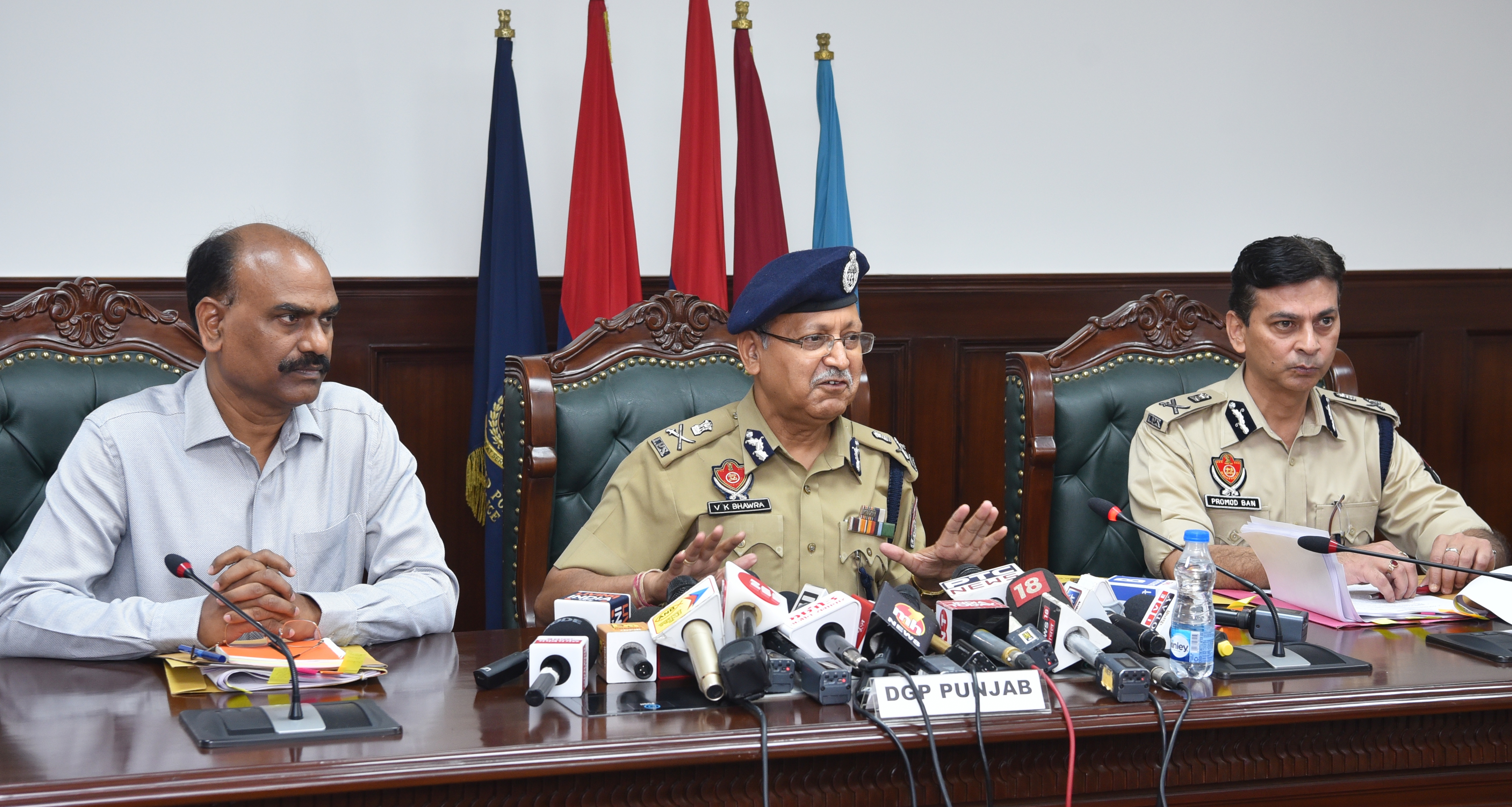 Punjab DGP claims fall in murder cases 