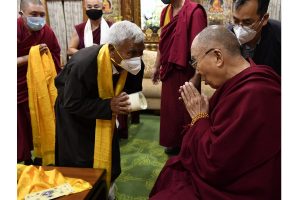 Tibetan spiritual leader Dalai Lama arrives in Delhi after 3 years