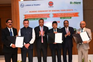 IndianOil, L&T & ReNew to form JV for development of Green Hydrogen