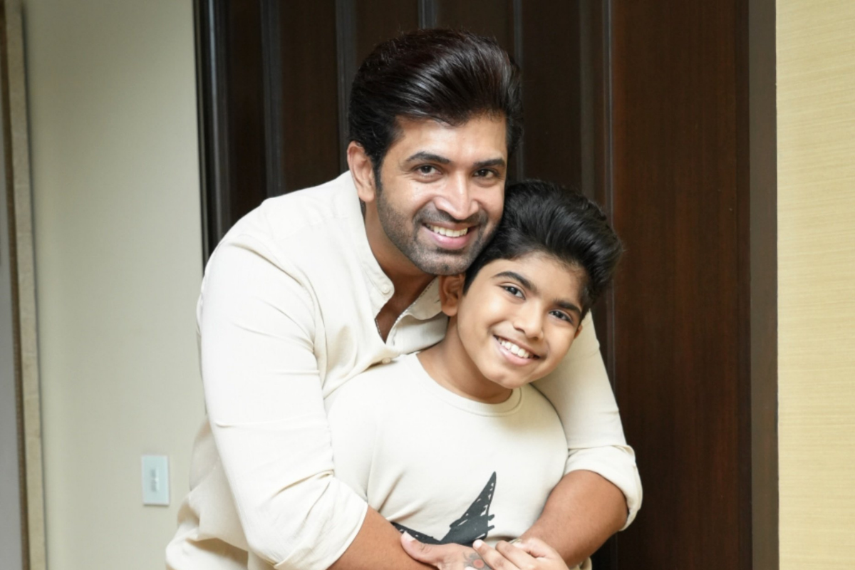 Arun Vijay shares son Arnav Vijay's fun experience shooting with ...