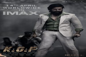 IMAX unveils Yash’s ‘dhamakedaar’ fierce look in ‘K.G.F. Chapter 2’ poster