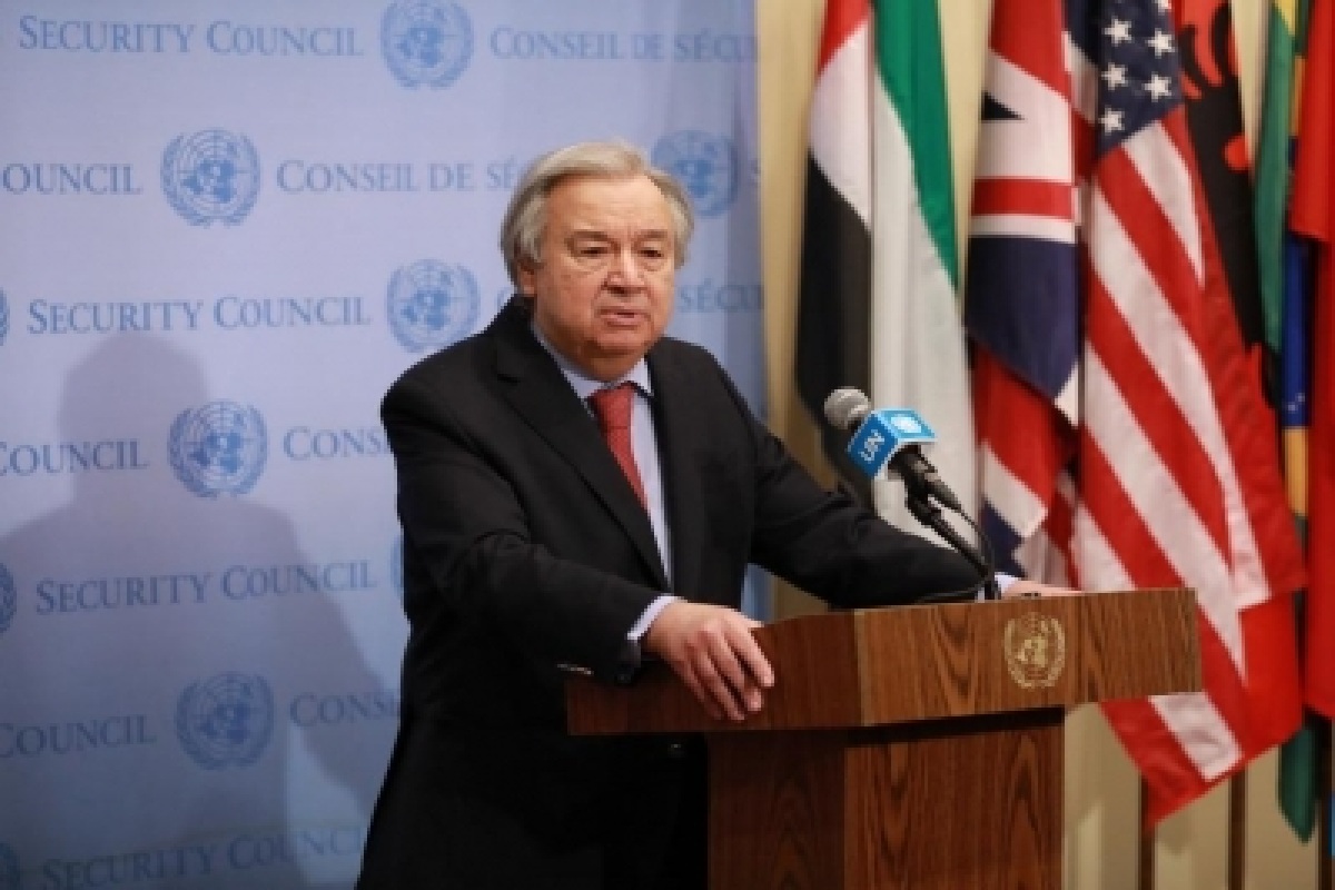 UN chief voices concern over escalation in Palestinian-Israeli tensions