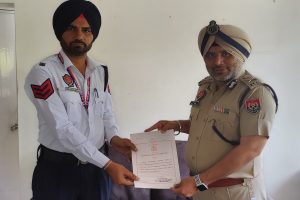 Punjab cop gets commendation certification for turning down Rs 200 bribe offer