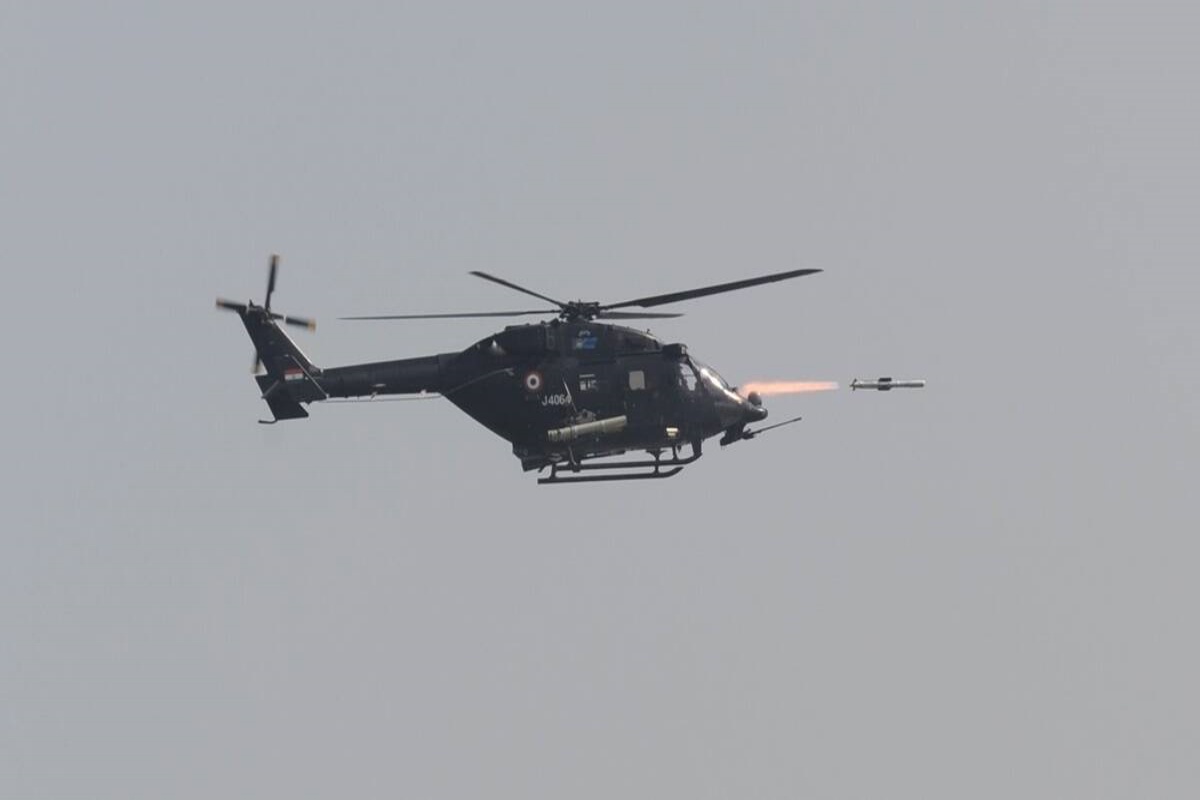 Anti-tank guided missile ‘HELINA’, successfully flight-tested