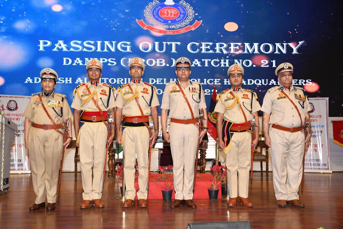 Passing-Out Parade & oath taking of 21st batch of DANIPS Officers was held