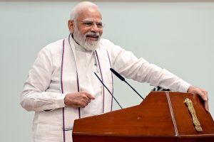 Spiritual centers can become centers of inspiration for startups: PM
