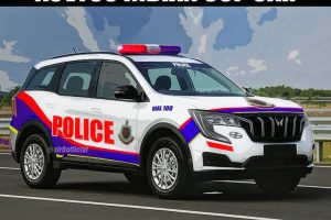 Mahindra XUV700 made as Cool Police Car