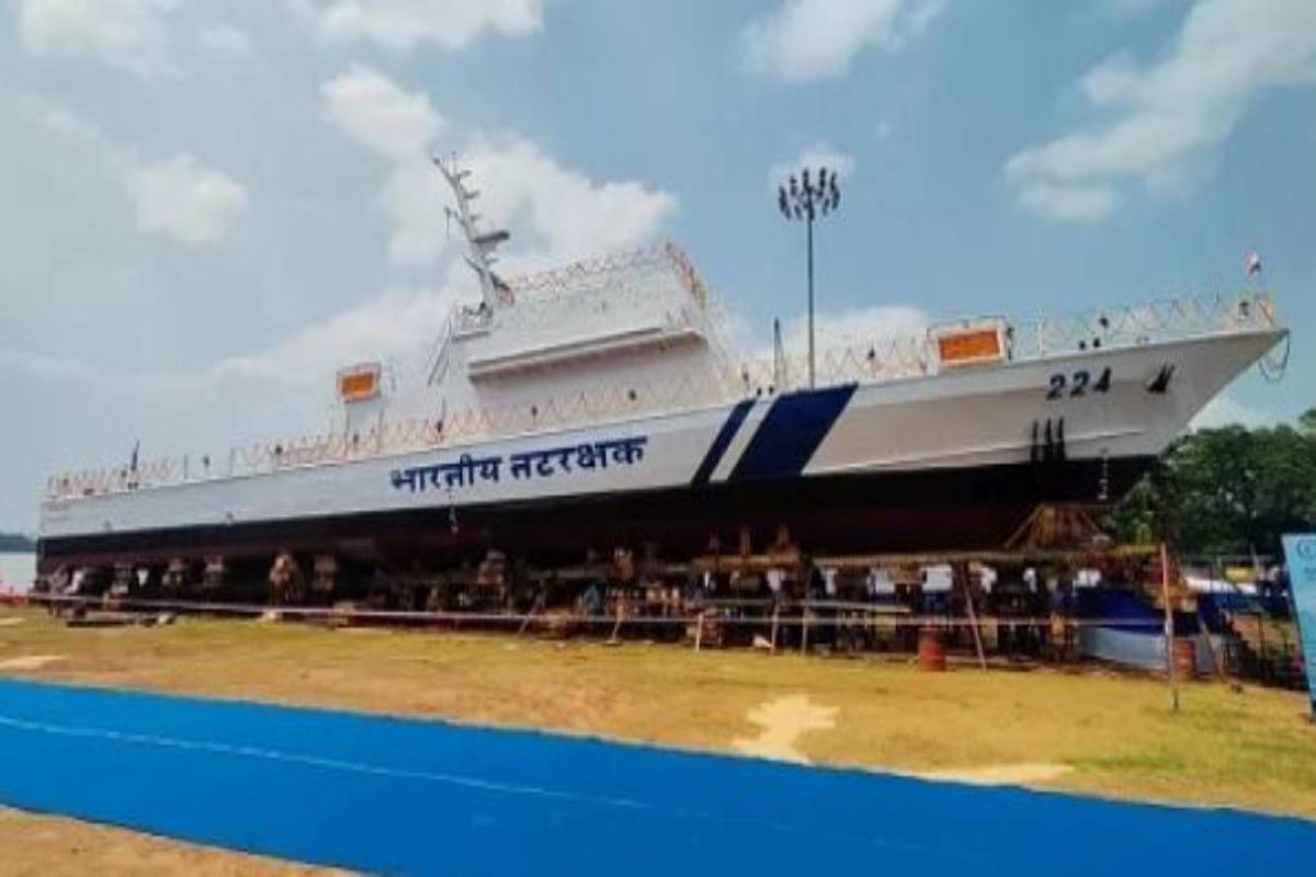 Fifth ICG vessel by GRSE launched
