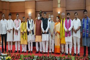 New Tripura CM allots portfolios among ministers