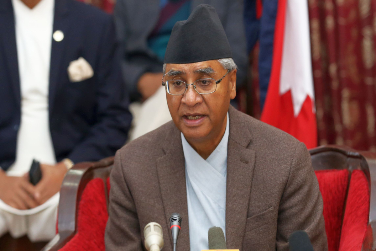 Committed to retrieve land belonging to Nepal from India, says PM Deuba