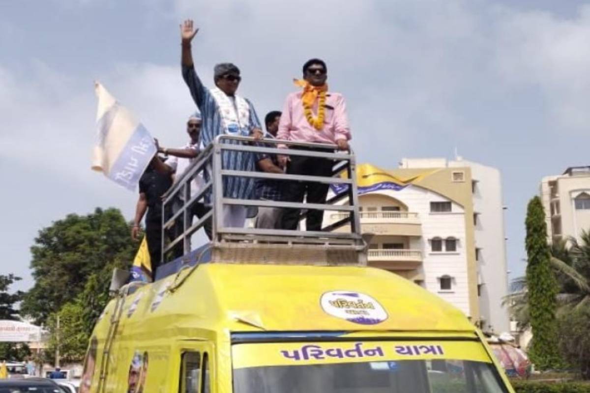 AAP’s ‘Parivartan Yatra’ aims to bring change in Gujarat politics