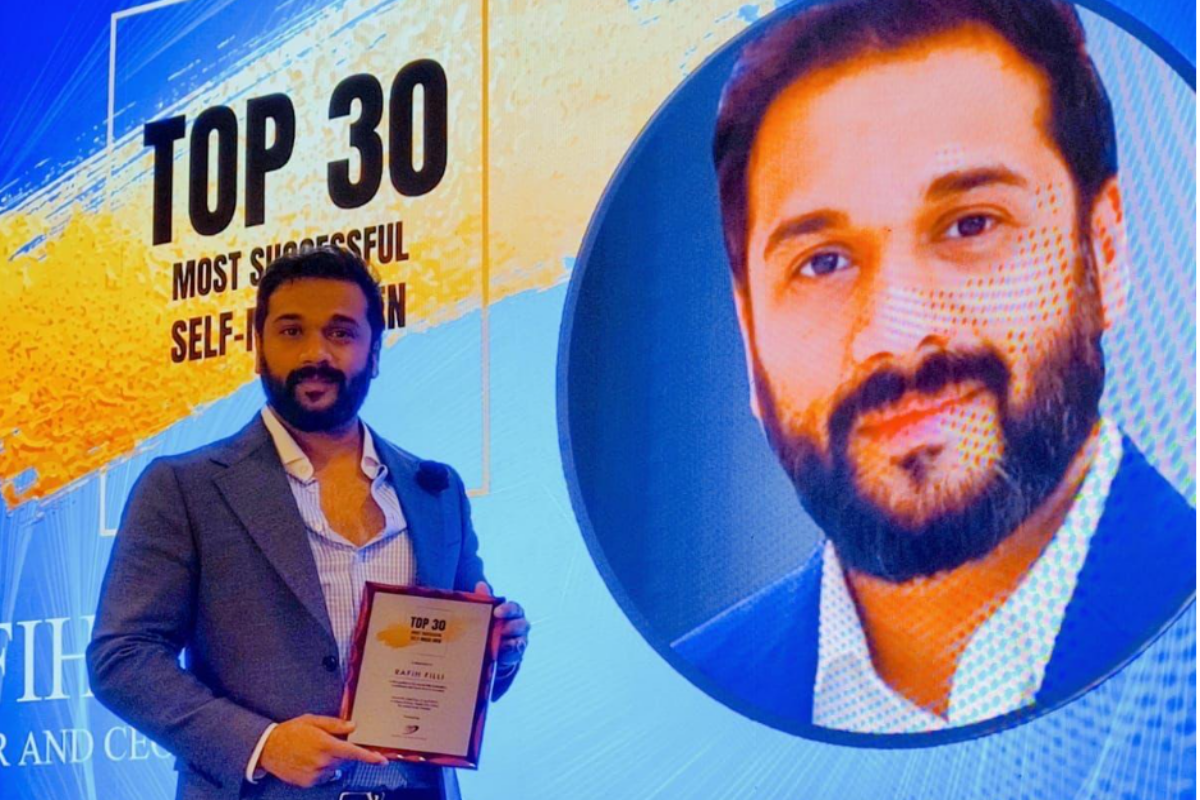 Mr. Rafih Filli awarded the ‘Top 30 most successful self-made men in UAE’ by prodigy global network
