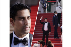 Cannes 2022: Raghav Sharma Seen Dazzling in his Red Carpet Look