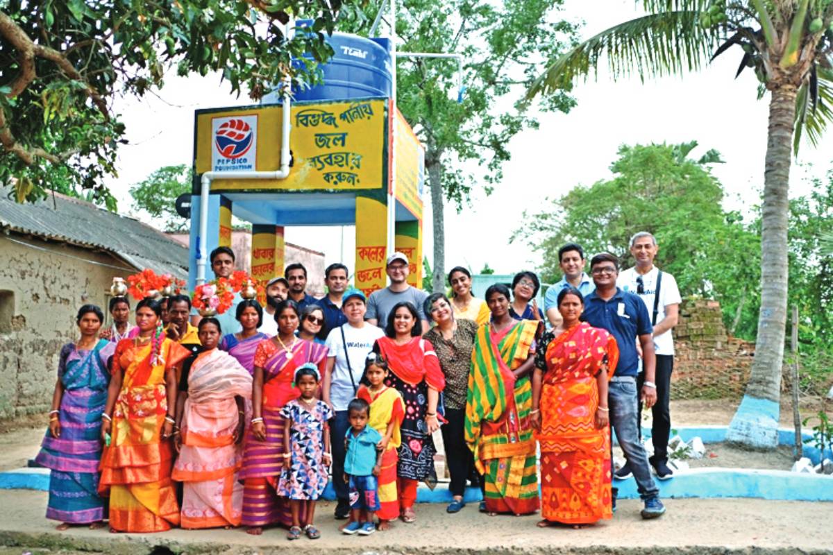 Project for clean water, sanitation for 45 Bengal villages