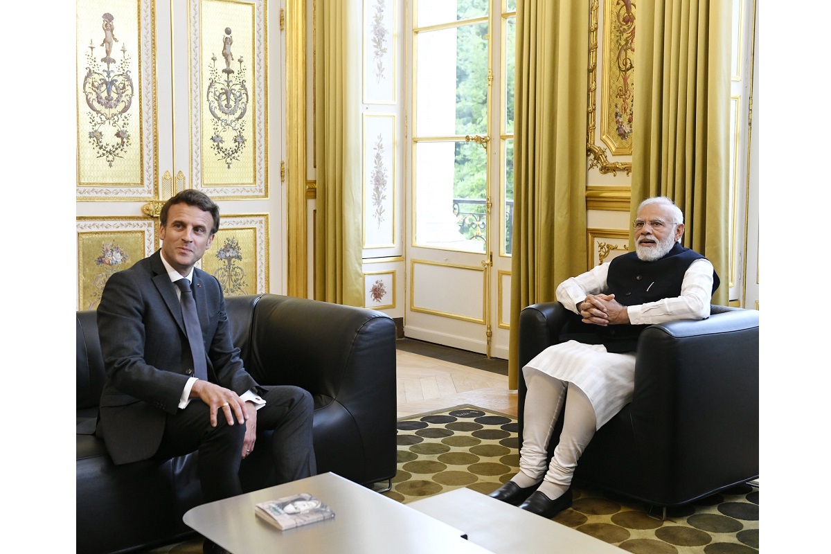 PM Modi holds talks with French President, discusses on defence cooperation, Indo-Pacific