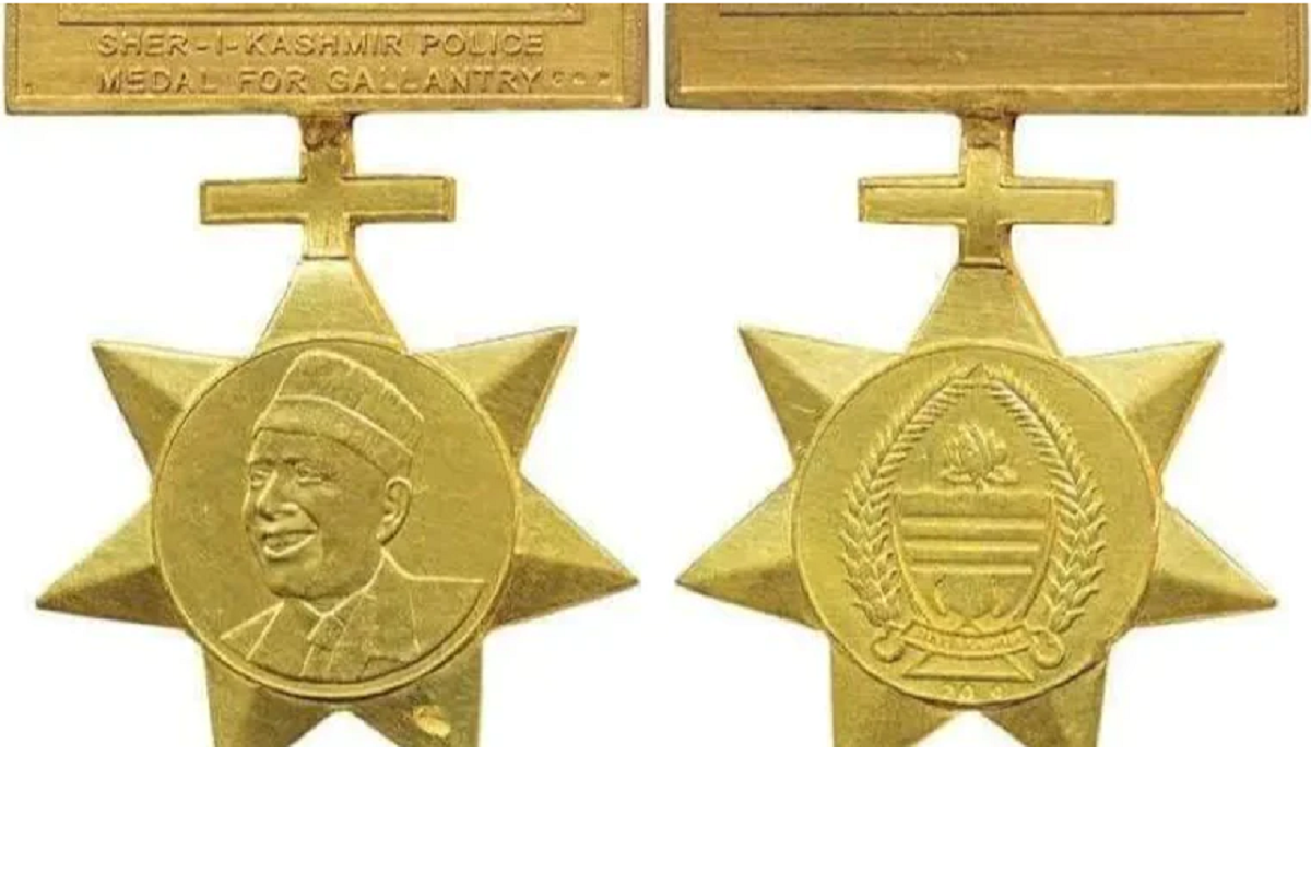 Removing Sheikh’s picture from police medals triggers controversy