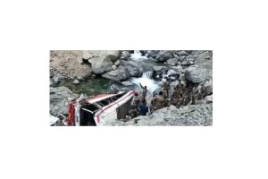 7 soldiers killed, 19 injured as bus plunges into river in Ladakh