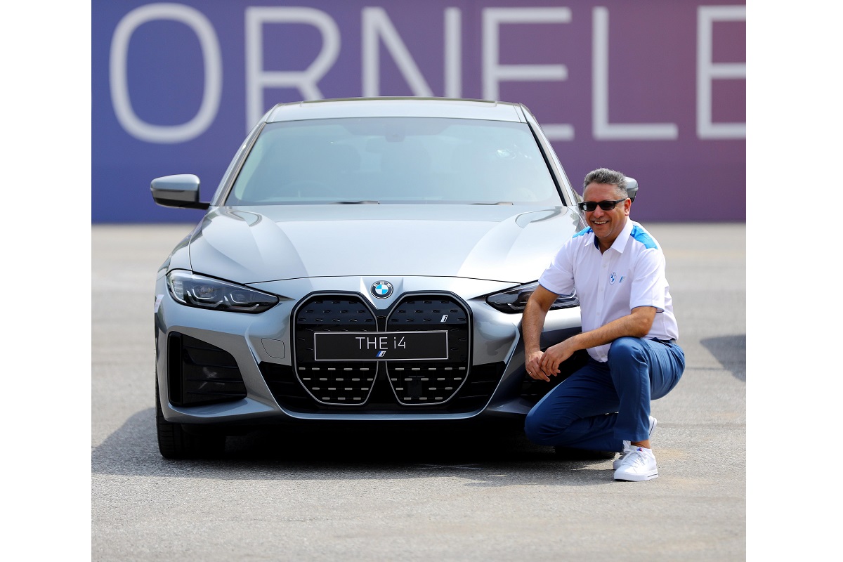 BMW i4 electric sedan launched