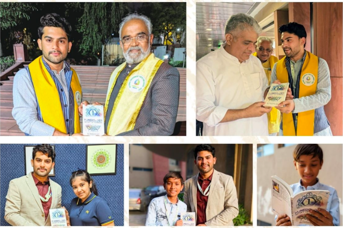 ‘Numerology-Secrets of Numbers’ written by Praduman Suri won the hearts of famous personalities at the National Environment Youth Parliament 2022