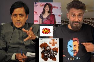 ‘Dragging my late wife…’: Tharoor after Vivek Agnihotri, Kher’s tweets