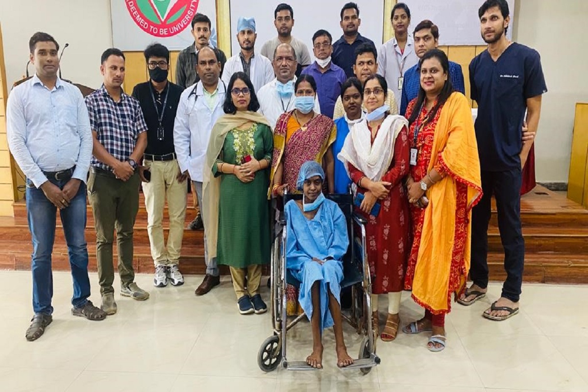 Odisha surgeons successfully remove giant tumour from woman’s chest
