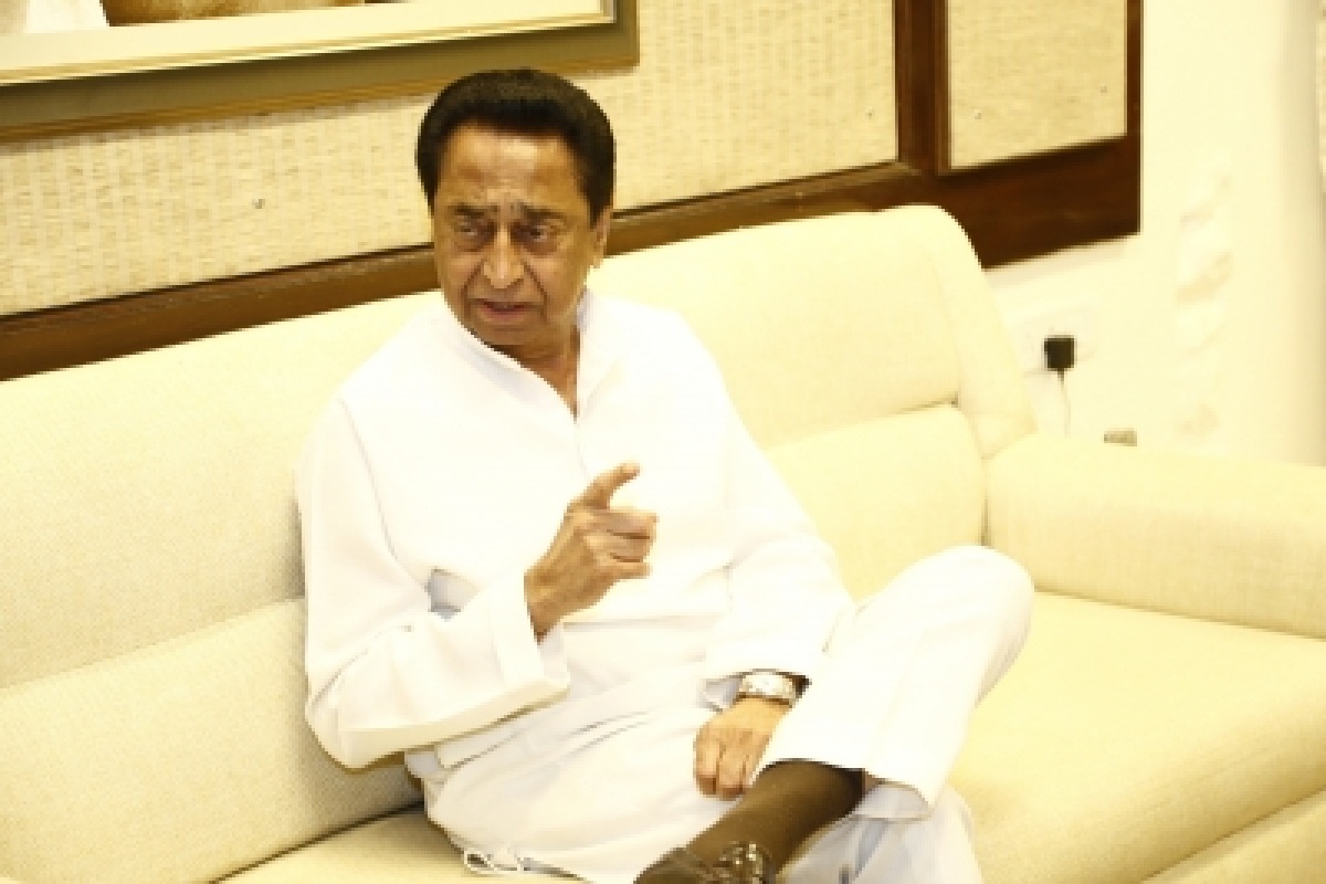 Kamal Nath questions use of EVMs in civic body polls