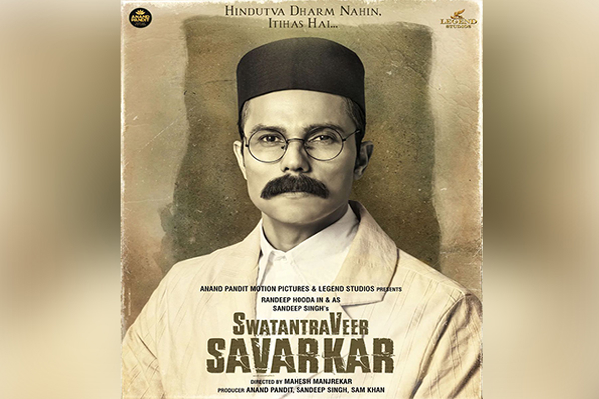 Randeep Hooda shares first look from freedom fighter Veer Savarkar’s biopic