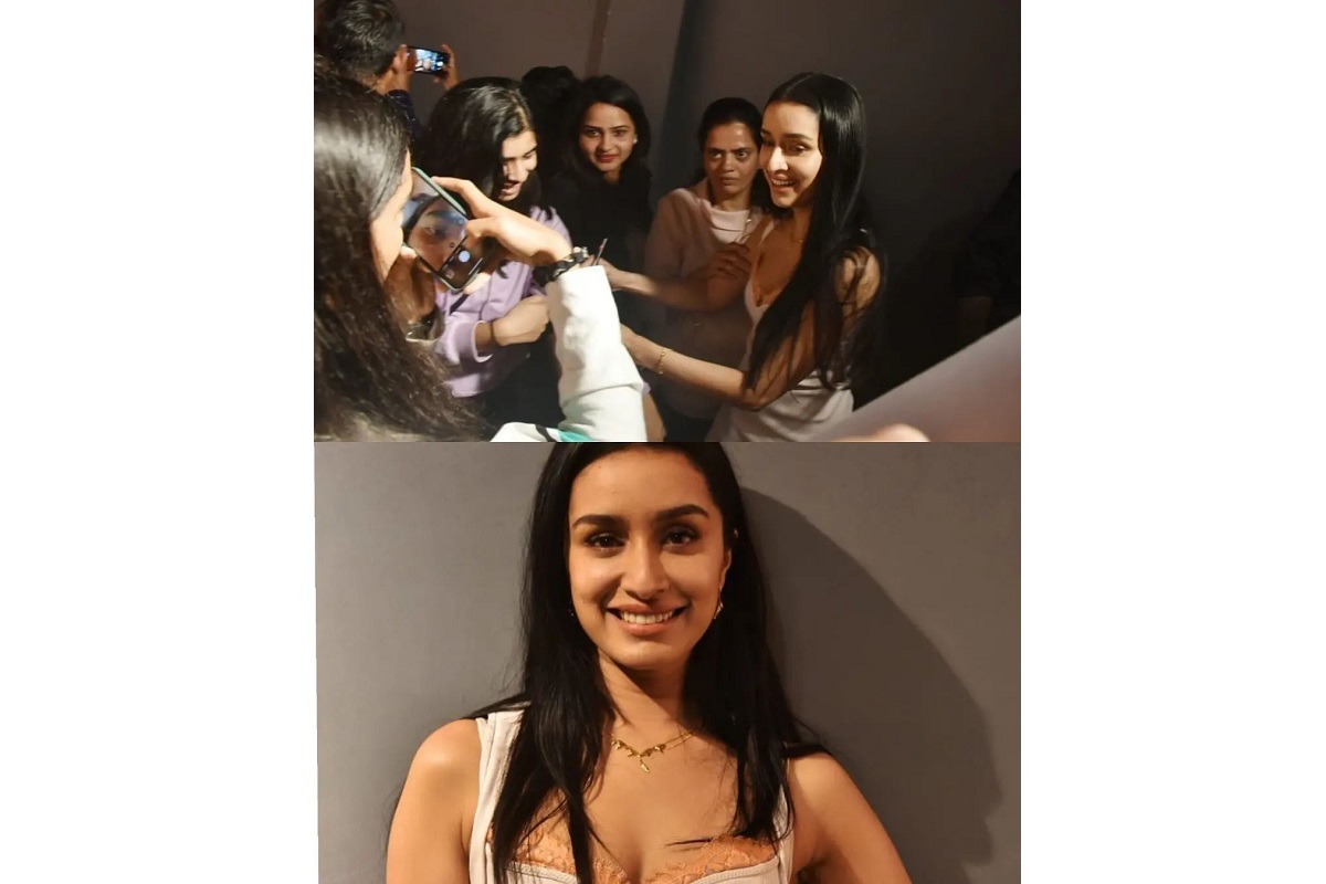 Shraddha Kapoor meets fans in Bangalore