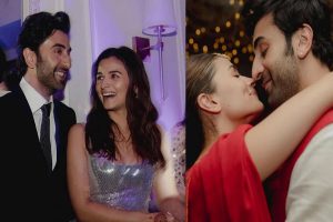 Alia Bhatt shares cute pictures with husband Ranbir Kapoor, celebrates one month of marriage