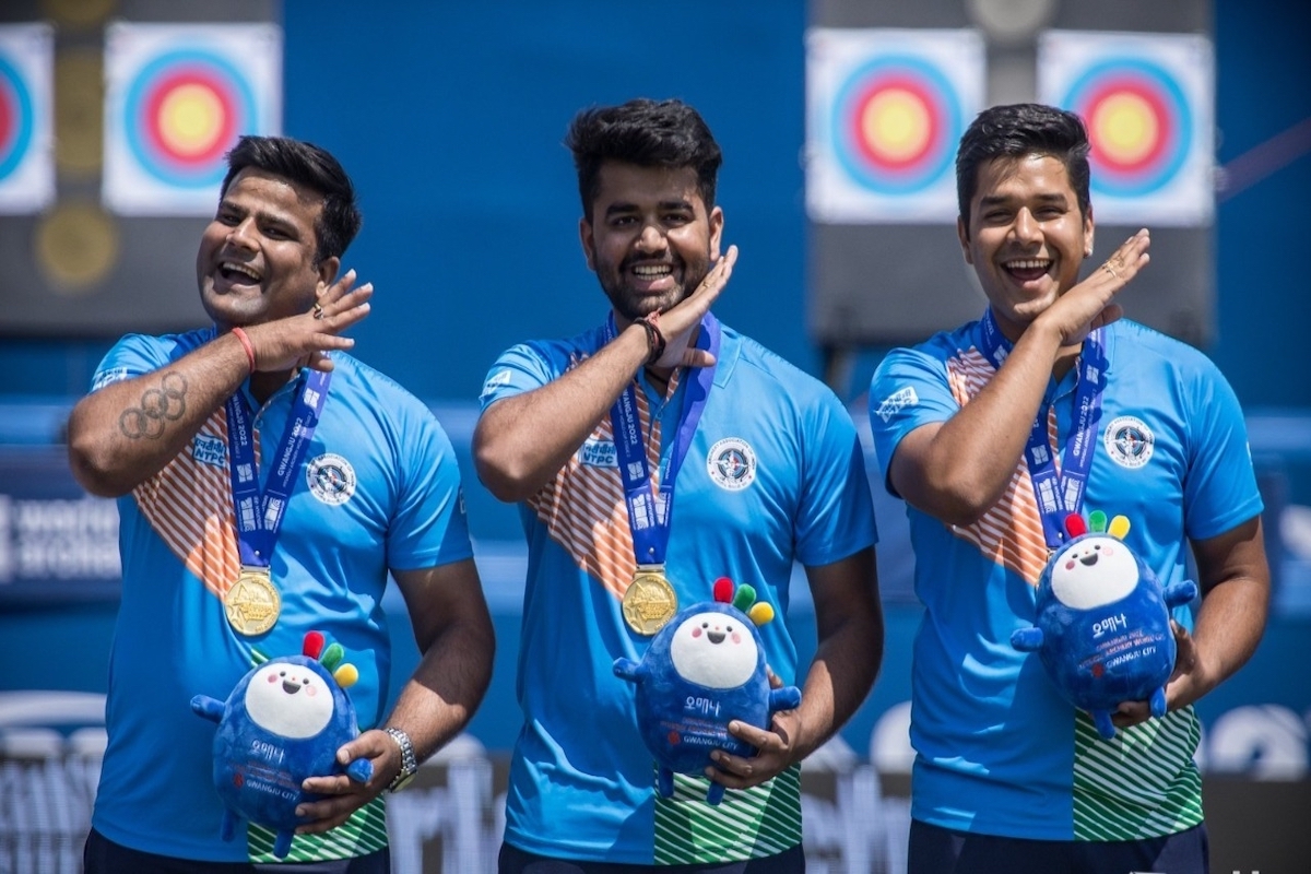 Archery World Cup, Compound, Team India, France,